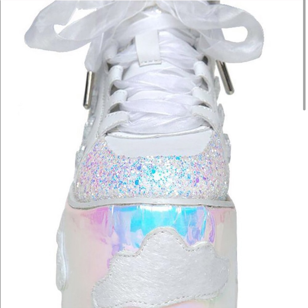 YRU Qozmo Sky Sky Cloud Platform Sneakers Shoes 6 - Picture 3 of 13